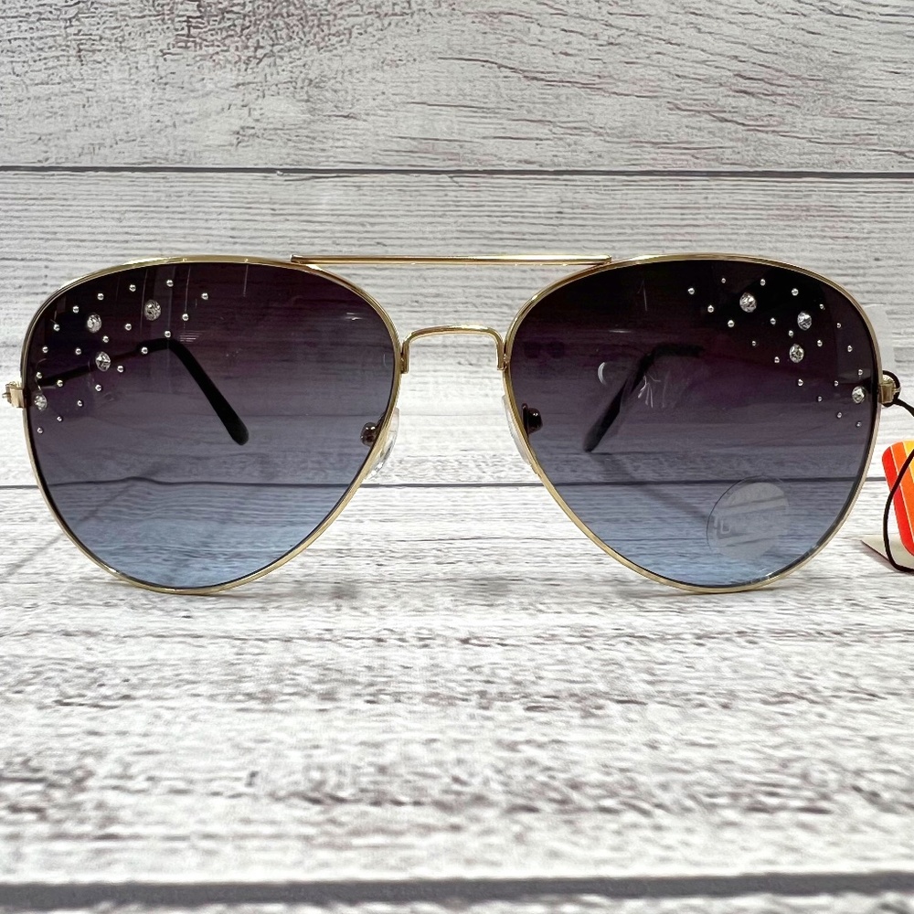 AVIATOR SUNGLASSES BLACK